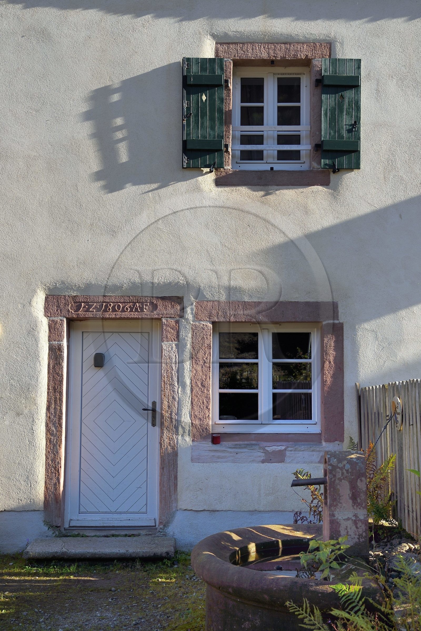 France, Vosges, Le Valtin, village in the upper valley of the Meurthe, B&B Les Fromagères in a traditional house