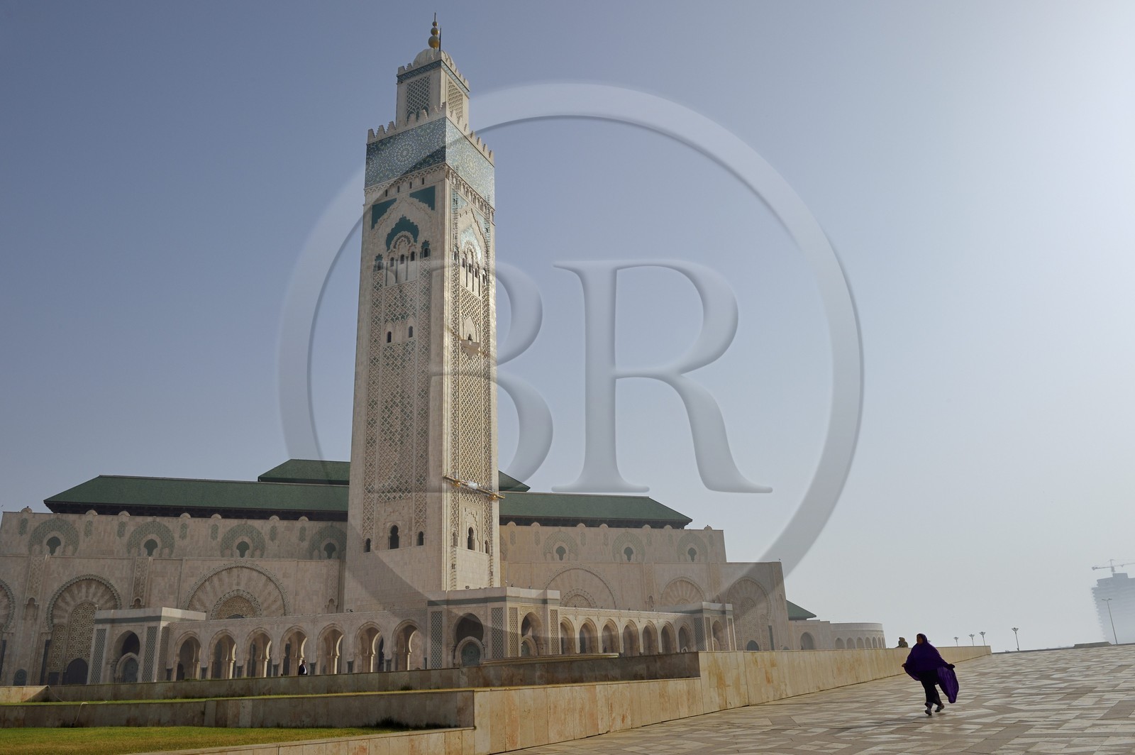Maroc, Casablanca, Grande Mosquée Hassan II