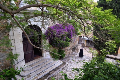 France, Var (83), Bormes-les-Mimosas, l'église Saint-Trophyme