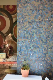 France, Meurthe et Moselle, Nancy, the Passage Bleu built in 1932 on the plans of the architect Émile André by his sons Jacques and Michel