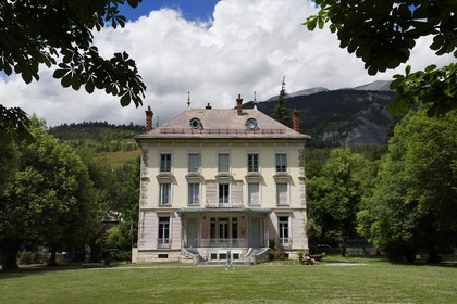 France, Alpes de Haute Provence, Ubaye valley, Barcelonnette, mexican villa known as Villa Sapiniere, Valley Museum