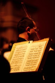 République Tchèque, Prague, un concert de musique au Rudolfinum par l'orchestre philharmonique tchèque