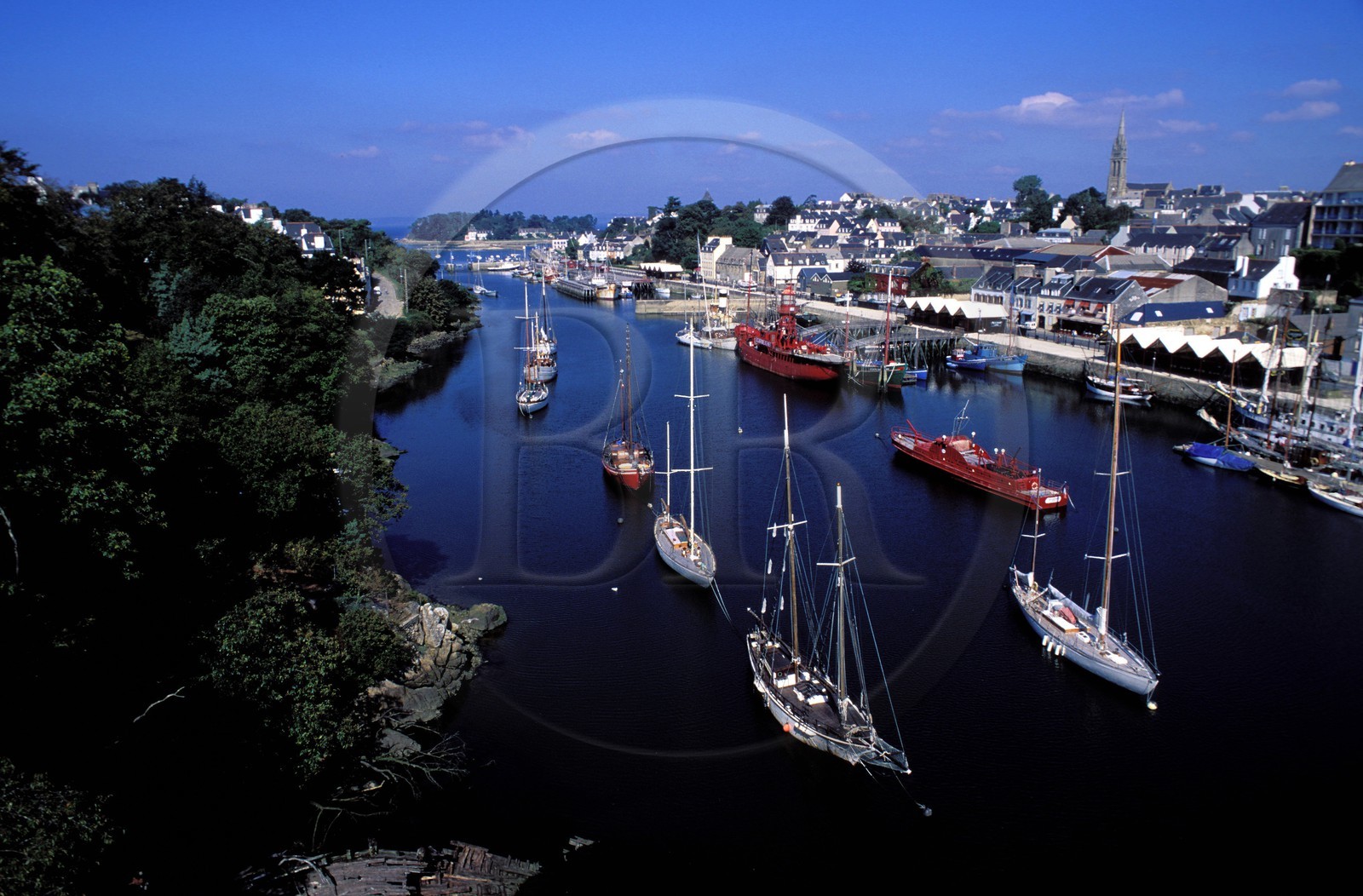 France, Finistere, Douarnenez town, the port Museum