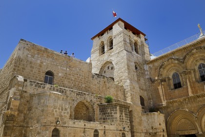 Israel, Jérusalem, ville sainte, vieille-ville classée Patrimoine Mondial de l'UNESCO, quartier chrétien,  église du Saint Sépulcre