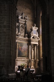 France, Loire-Atlantique (44), Guérande, collégiale Saint-Aubin