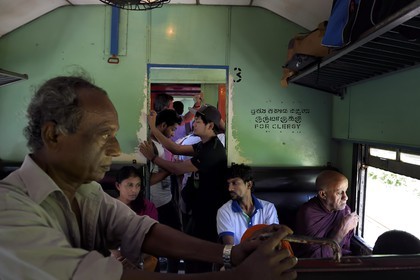 Sri Lanka, Southern Province, train from Colombo to Galle