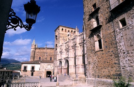 Spain, Estremadura, Guadalupe, Notre Dame of Guadalupe Monastery