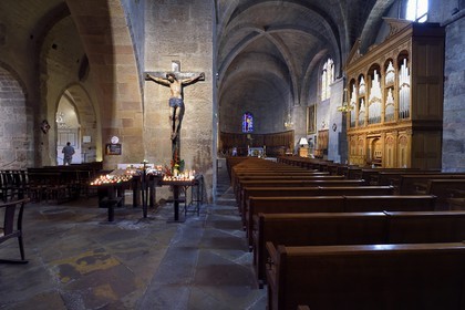 France, Var (83), Fréjus, la cathédrale Saint Léonce (XVIe siècle)
