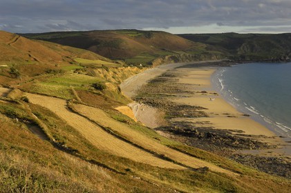 France, Manche, Cap de la Hague, Ecalgrain Bay