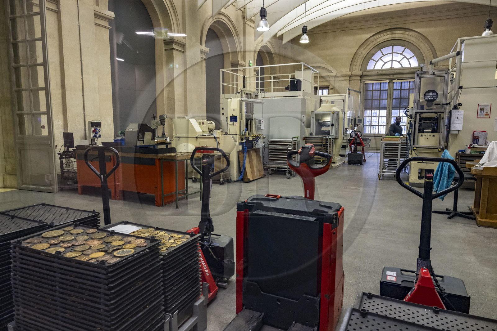 France, Paris (75), la Monnaie de Paris, les ateliers
