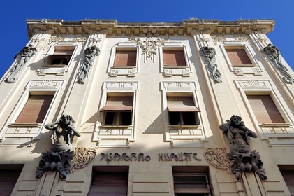 Croatie, Dalmatie, cote dalmate, Split, le Sulphur Spa, immeuble Art Nouveau de 1903 par l'architecte Kamilo Toncic