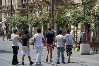 Israel, Jerusalem,  Jaffa Road
