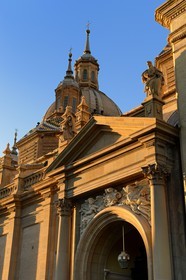 Spain, Aragon, Zaragoza, Plaza del Pilar, Basilica del Pilar (Our Lady of Pilar)