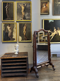 France, Paris (75), musée national Jean-Jacques-Henner dans l'Hotel particulier qui était la demeure et l'atelier du peintre Guillaume Dubufe