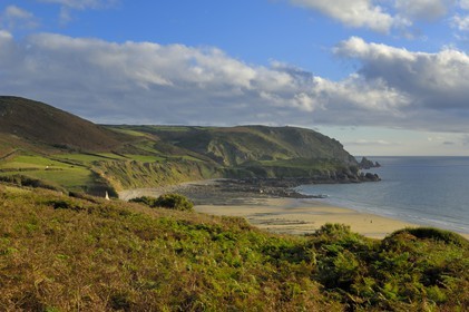 France, Manche, Cap de la Hague, Ecalgrain Bay