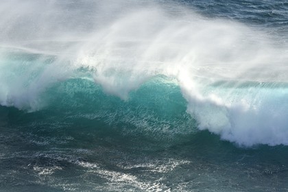 France, Reunion island (French overseas department), Petite-Ile on the southern coast, wave