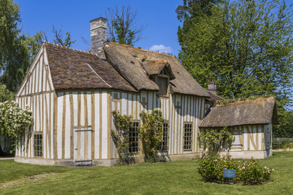 France, Oise, Chantilly, the castle of Chantilly, the Hamlet in the park of the Domaine