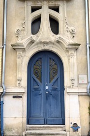 France, Meurthe-et-Moselle, Nancy, Geschwindammer House (1905) Jugendstil on the quai de la Bataille, by architects Henri Gutton and Joseph Hornecker