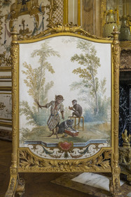 France, Oise, Chantilly, the castle of Chantilly, la Grande Singerie (the Great Monkey)