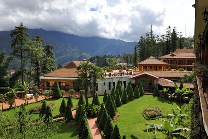 Vietnam, province de Lao Cai, ville de Sapa, le Victoria Sapa Resort & Spa