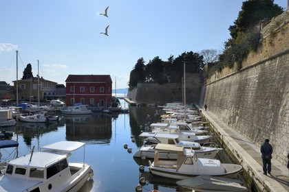 Croatia, Dalmatia, Dalmatian Coast, Zadar, Fosa port