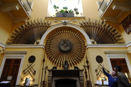 United Kingdom, Scotland, Region of Argyll, drill hall of the castle of Inveraray