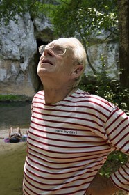 France, Var (83), Provence Verte, entre les villages de Correns et Châteauvert, les gorges du Vallon Sourn, le fleuve Argens, Claude Fussler