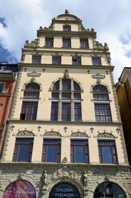 Suède, Stockholm, vieille ville dans l'île de Gamla Stan, 59 rue Stora Nygatan