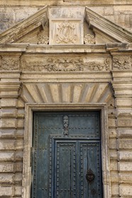 France, Herault, Pezenas, old city, Commanders House (Maison des Commandeurs or Commanderie de Saint Jean de Jerusalem) late 16th century