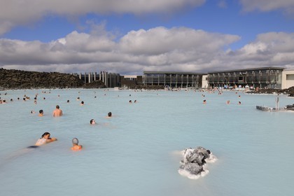 Iceland, Sudurnes Region, Grindavik, the Blue Lagoon