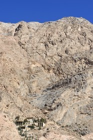 Iran, Yazd province, Chak Chak fire temple home of one of the most sacred mountain shrines of Zoroastrianism