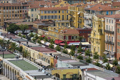 France, Alpes-Maritimes, Nice, listed as World Heritage by UNESCO, Old Nice, the Cours Saleya market,