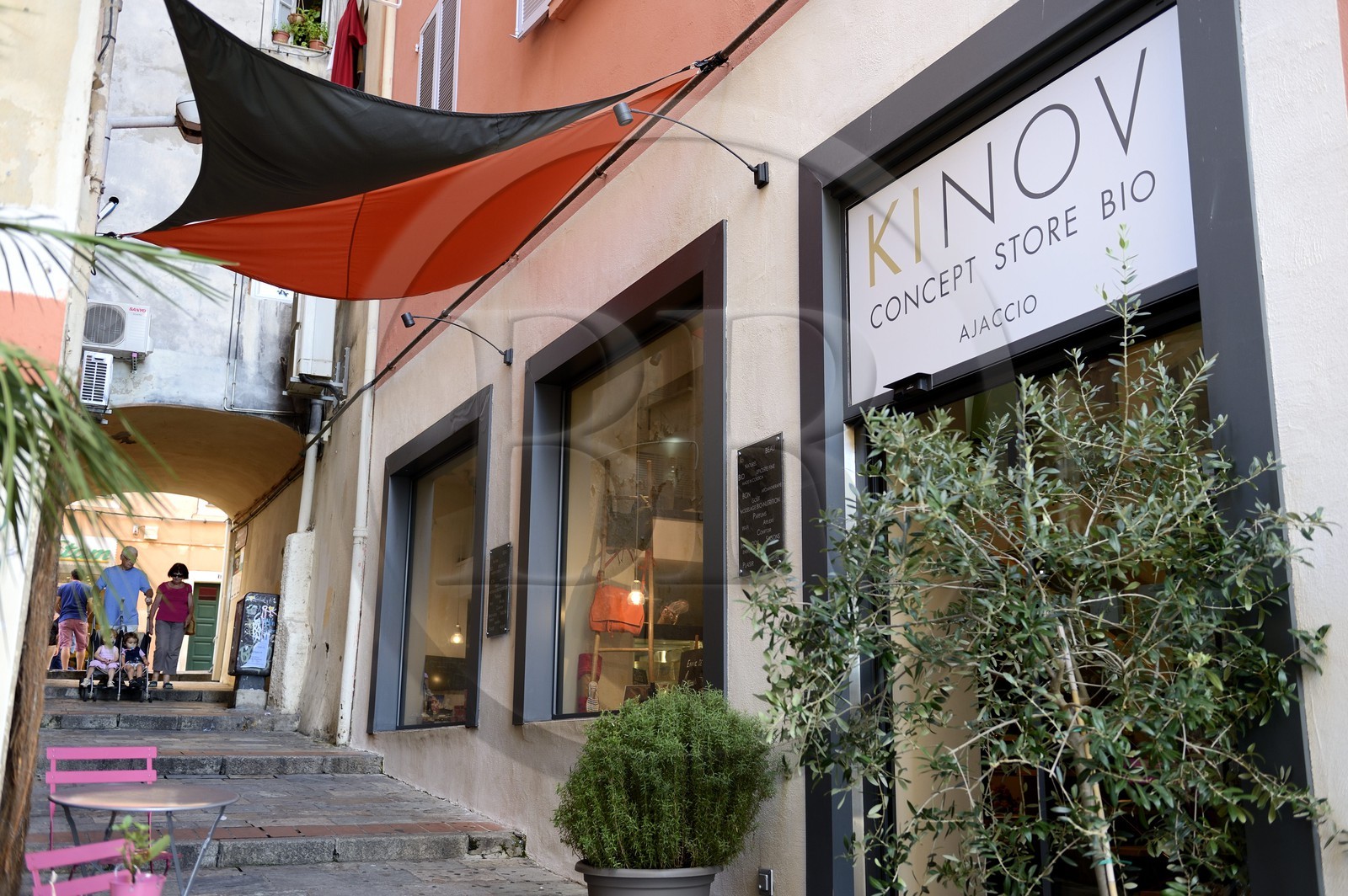 France, Corse-du-Sud (2A), Ajaccio, le concept store Bio Kinov