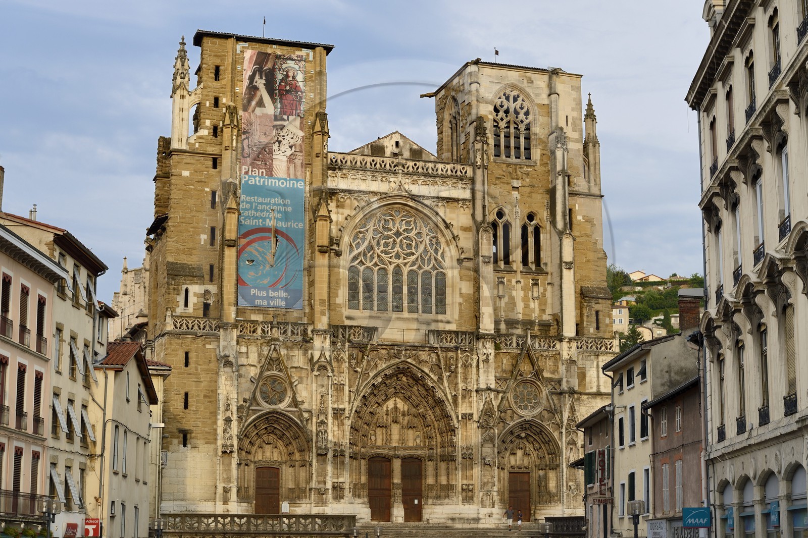 France, Isère (38), Vienne, la cathédrale Saint Maurice