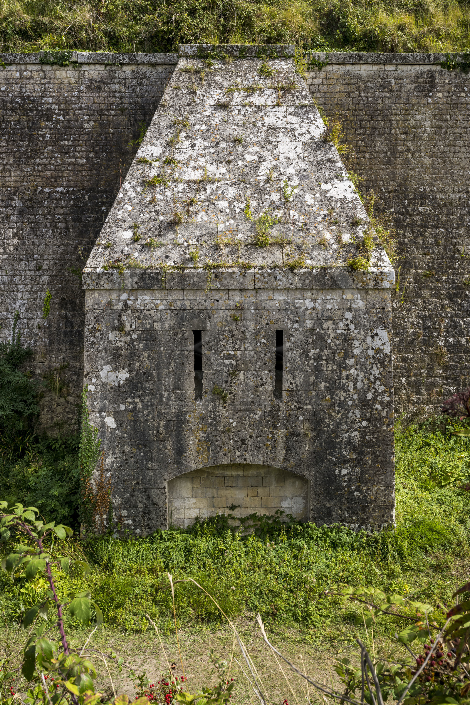 France, Charente-Maritime (17), Port-des-Barques, Ile Madame, le fort construit en 1703