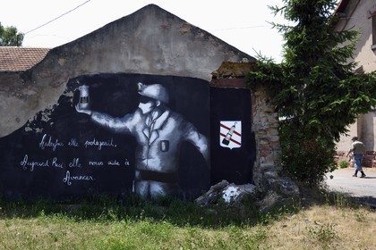 France, Moselle (57), Petite-Rosselle, batiment de l'association les amis du puits St Charles