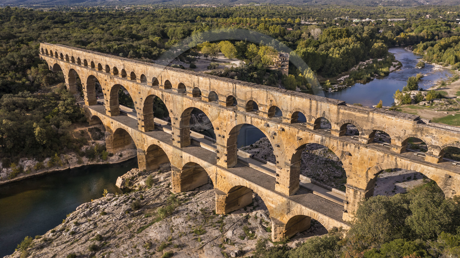 France, Gard (30),  (vue aérienne)