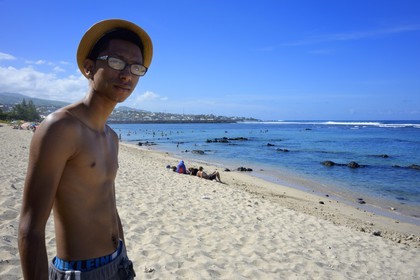 France, Ile de la Reunion, plage de Saint-Pierre