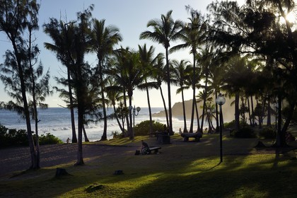 France, Ile de la Reunion, Petite-Ile sur la côte sud, plage de Grand-Anse