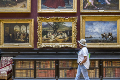 France, Oise, Chantilly, the castle of Chantilly, the Condé museum, the painting gallery