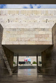 Portugal, Lisbonne, Bélem, le Centre Culturel de Belém MAC CCB des architectes Vittorio Gregotti et Manuel Salgado