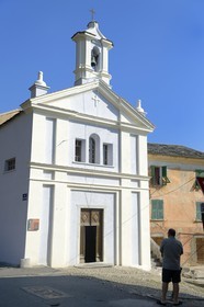 France, Haute-Corse (2B), Corte, la chapelle Sainte-Croix