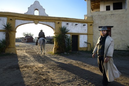 Spain, Andalusia, Almeria Province, Tabernas Desert, Fort Bravo Texas-Hollywood Amusement park where the 7 Mercenaries from John Sturges, Les Petroleuses from Christian-Jaque and A Fistful of Dollars from Sergio Leone were filmed
