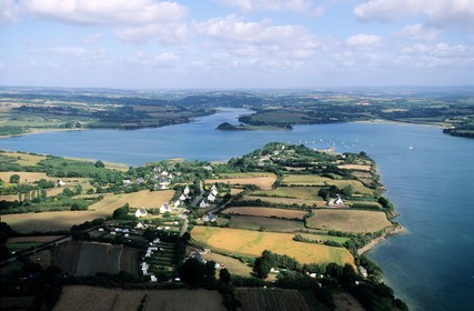 France, Finistère (29), rade de Brest, Baie de Daoulas
