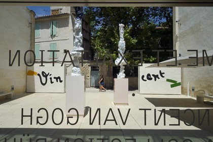 France, Bouches-du-Rhône (13), Arles, Fondation Vincent Van Gogh (Mention Obligatoire), centre d’art contemporain qui a investi un hôtel du XVe siècle