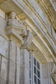 France, Gironde, Verdon sur Mer, lighthouse of Cordouan, listed as World Heritage by UNESCO
