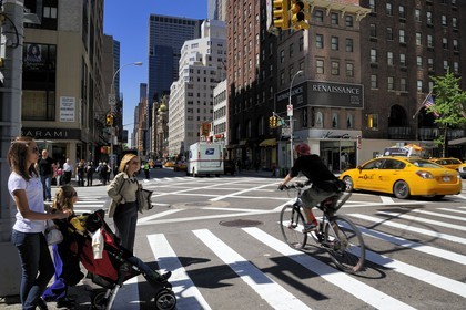 United States, New York, Manhattan, Midtown, Lexington Avenue at 57th Street
