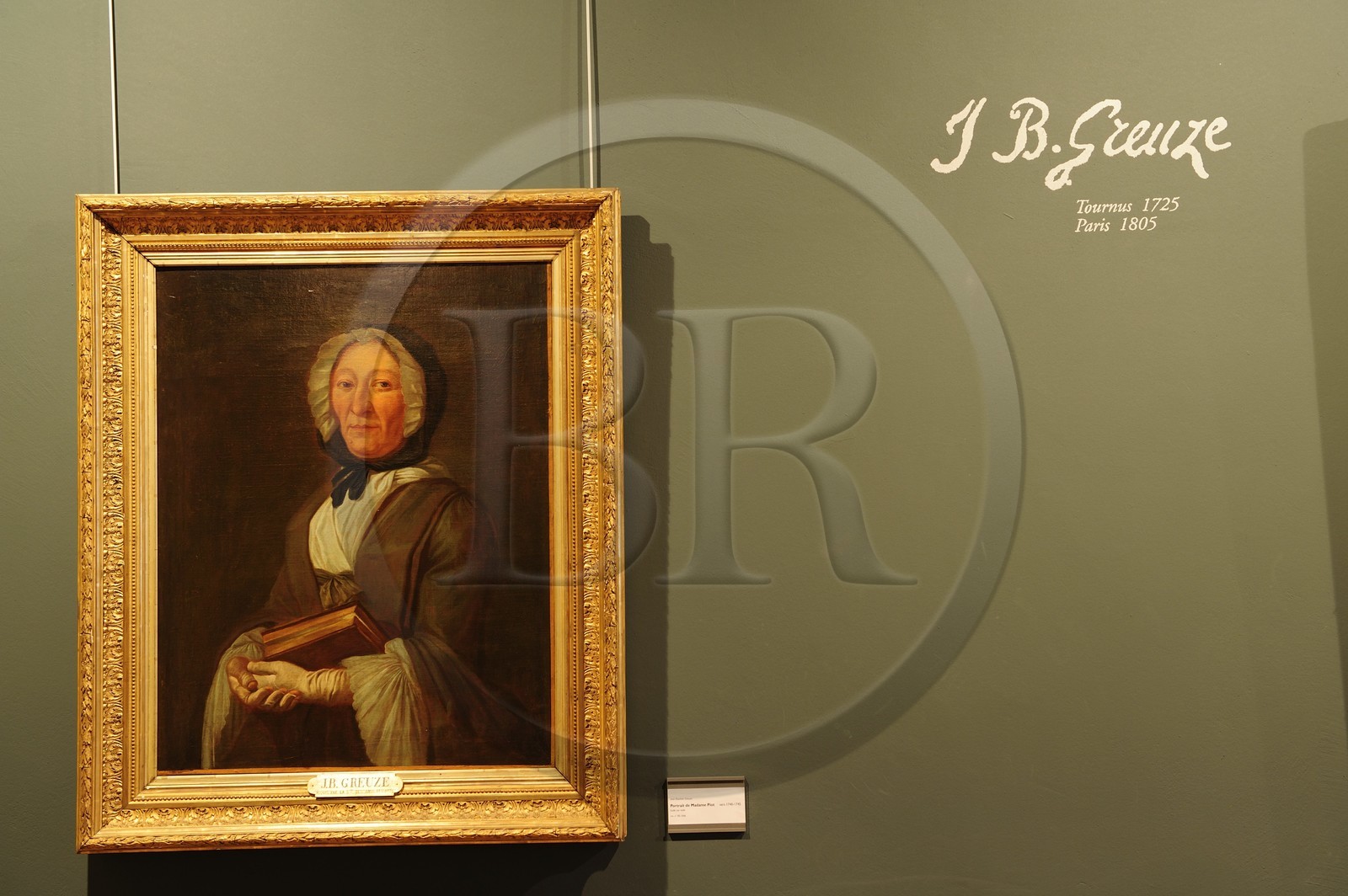 France, Saône et Loire (71), Tournus, musée Greuze