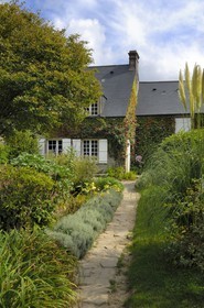 France, Manche, Cotentin, La Hague, Omonville la Petite, home of Jacques Prevert