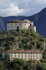 Italy, Verona province, Rivoli Veronese, the austrian fort (1850) built on the site of the Napoleonic battle of Rivoli